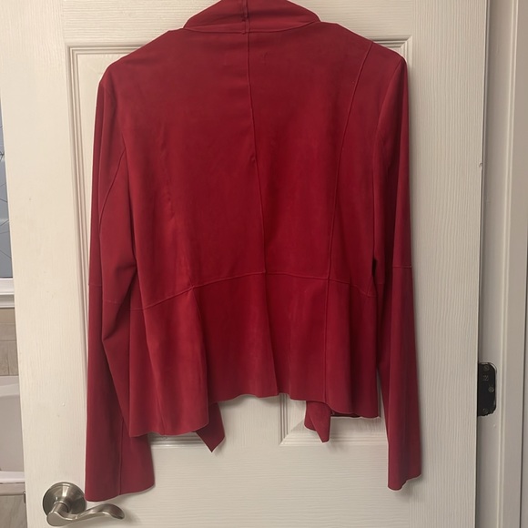 Bagatelle Waterfall Suede Cardigan - Picture 6 of 6